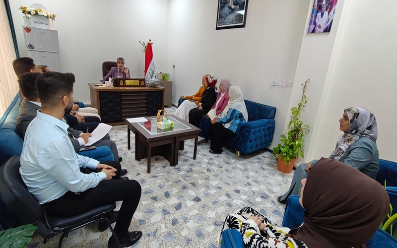 اجتماع الوحدات والشعب لمناقشة خطط وستراتيجية نشاطات الكلية للعام الدراسي 2025-2026